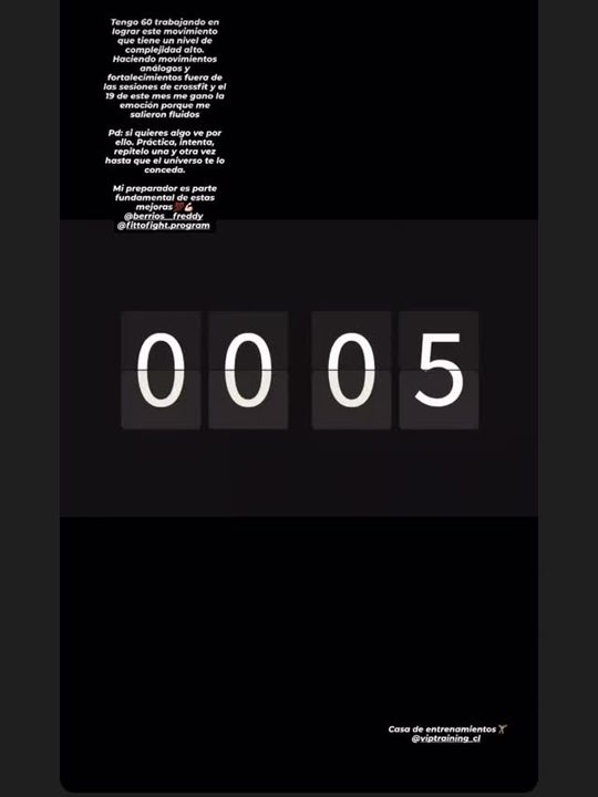 Story destacada Resultados ❤️